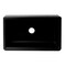 Alfi Brand Black 33 inch Granite Composite Single Bowl Drop In Farm Sink with Accessories AB33FARM-BLA - alternate 10